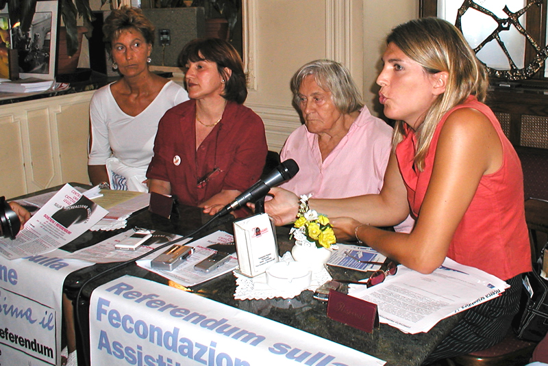 Referendum fecondazione assistita: conferenza stampa con Margherita Hack